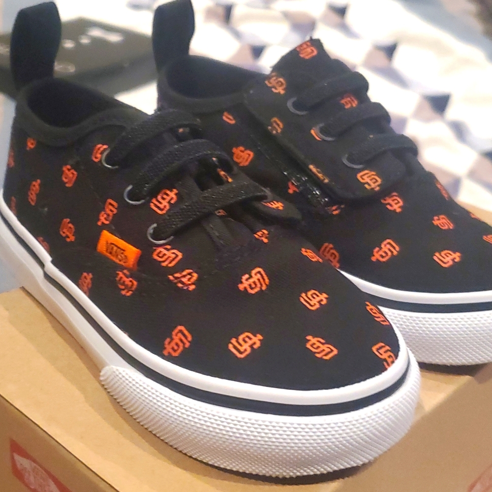 Limited edition San Francisco Giants toddler Vans